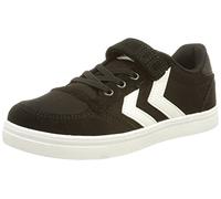 hummel Slimmer Stadil Low Jr, Zapatillas Unisex niños, Black Dark, 31 EU