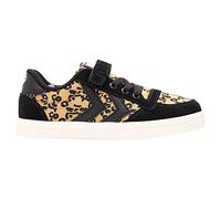 hummel Slimmer Stadil Low Jr, Zapatillas Unisex niños, Black Grey, 27 EU