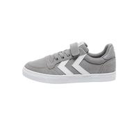 hummel Slimmer Stadil Low Jr, Zapatillas Unisex niños, Frost Grey, 35 EU