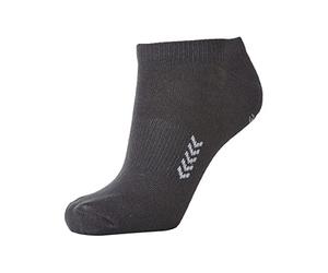 Hummel Socken Ankle Socks SMU unisex, Gris - Castle Rock/Black, 10 (36-40) (Talla fabricante: 10 (36-40))