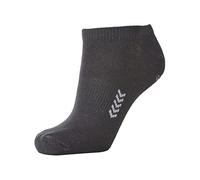 Hummel Socken Ankle Socks SMU unisex, Gris - Castle Rock/Black, 12 (41 - 45) (Talla fabricante: 12 (41 - 45))