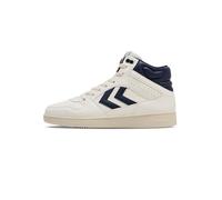 hummel St Power Play Mid Pl, Zapatillas Unisex Adulto, Marshmallow Black Iris, 39 EU