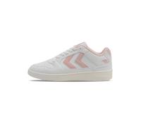 hummel St. Power Play Wmns Lzd, Zapatillas Mujer, Rosa Chintz Blanca Brillante, 38 EU