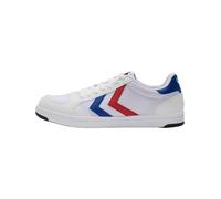 Hummel Stadil Light Canvas, Zapatillas para Unisex adulto, Multicolor (White/Blue/Red), 38 EU