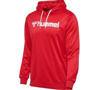hummel Hmllogo Hoodie Sudadera con Capucha, Color Rojo, Small para Hombre