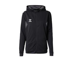 Hummel Sudadera con cremallera deportiva 'AUTHENTIC' gris / blanco XS gris / blanco