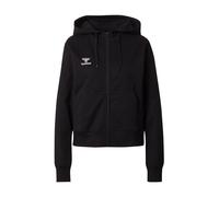 Hummel Sudadera con cremallera deportiva 'GO 2.0' negro / blanco L negro / blanco