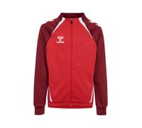 Hummel Sudadera con cremallera deportiva 'Lead 2.0' rojo / borgoña / blanco 116 rojo / borgoña / blanco