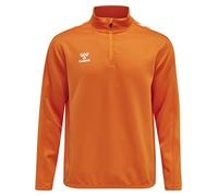 Hummel Sudadera HmlCore XK media cremallera poliéster Tiger Naranja Medium Hombre