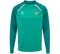 Hummel - Sudadera Real Betis Training 2025-2026 Niño, Unisex, Green, 128 cm
