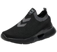 Hummel Tatum Seamless - Zapatillas Unisex (Talla 44), Color Negro y Negro, Negro, 44 EU