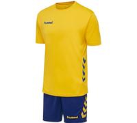 hummel Conjunto Duo Track Suit, Hombres, Amarillo/Azul Marino, XX-Large