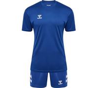 Hummel Camiseta Hmllogo Set Unisex Adulto Azul auténtico Talla Large