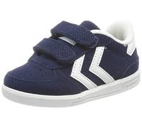 hummel Velcro Zapatillas Low Victory Suede Niños Talla, Azul Marino., 19 EU