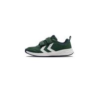 hummel Velcro Zapatillas Turbo Run Niños, gris oscuro, 35 EU