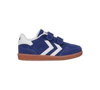 Hummel Victory Suede II - Zapatillas de bebé, azul, 19 EU