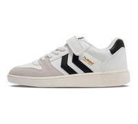 Hummel Zapatillas de Balonmano SP JR, Color Blanco/Negro, Talla 27 EU, Blanco y Negro, 27 EU