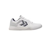 hummel Zapatillas de balonmano unisex All Court, Color blanco y gris., 43.5 EU
