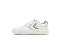 hummel Zapatillas de Mujer St Power Play Wmns, White Seagrass Bone White, 36 EU