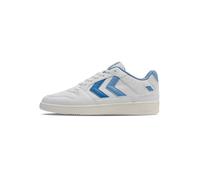hummel Zapatillas Deportivas para Mujer ST. Power Play Wmns LZD, Color Blanco Brillante/Cerulean, Talla 40 EU, Cerulean Blanco Brillante, 40 EU