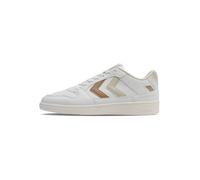 hummel Zapatillas Deportivas para Mujer ST. Power Play Wmns LZD, Color Blanco Brillante, Talla 38 EU, Blanco Hueso Blanco Brillante, 38 EU