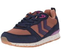 hummel Zapatillas Unisex Monaco 86 CC, Black Iris Mocha Mousse, 40.5 EU