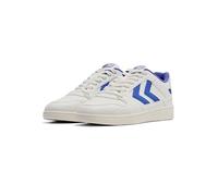 Hummel Zapatillas Unisex ST. Power Play, Color Blanco/Azul, Talla 44 EU, Blanco y Azul, 44 EU