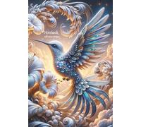 Hummingbird Art Cover - Notebook - 120 Lined Pages