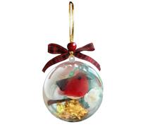 Hummingbird Bird Ornaments - Clear 3.54 Inch Bubble Christmas Balls | Lightweight and Easy to, Perfect for Seasonal Decor, Ideal for Birthday, Thanksgiving, Wedding Decorations