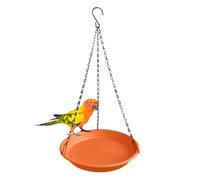 Hummingbird Feeders for Outdoors - ABS Iron 22x3cm Basin, 40cm Chain | Hangable Candy Color Feeder with Easy Fill, Outdoor Garden, Backyard Use | Bird Feeding Station Yard, Patio