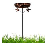 Hummingbird Feeding Container, Basin Garden Hummingbird Bath Station, Outdoor Bird Water Feeder for Gardeners Nature Lovers Backyard Patio Deck Courtyard Lawn Front Yard Park, 9.84x9.84x31.89 pulgadas