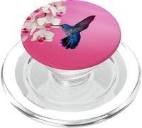 Hummingbird Flower Pop Up Hand Grip,Cell Phone Button Holder PopSockets PopGrip para MagSafe