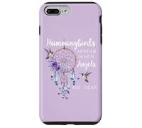 Hummingbird Purple Hummingbirds Appear When Angels Are Near Carcasa para iPhone 7 Plus/8 Plus