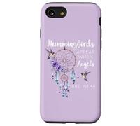 Hummingbird Purple Hummingbirds Appear When Angels Are Near Carcasa para iPhone SE (2020) / 7/8
