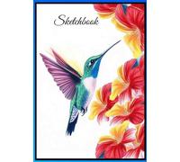 Hummingbird Sketchbook 7x10 | Premium Drawing & Watercolor Journal - Perfect Gift for Artists & Nature Lovers: great for kids, adults, teens, and graphic designers 120 pages