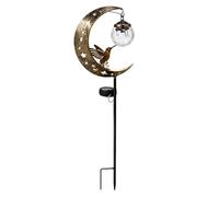 Hummingbird Solar Lights, Outdoor Stake Decor, Moon Lamp Tool for Daily Use, Compact Garden Accessory 11x4x4in Size, Resilient Lighting Equipment, for Patio Lawn Yard Porch Deck Balcony Terrace