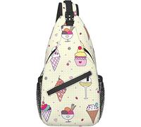 Hummingbird Unisex Sling Mochila Crossbody Bolsas de hombro para hombres Mujeres Mochilas ligeras Bolsa de pecho informal con correa ajustable para caminar Ciclismo Senderismo Viajes Deporte Gimnasio