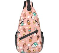 Hummingbird Unisex Sling Mochila Crossbody Bolsas de hombro para hombres Mujeres Mochilas ligeras Bolsa de pecho informal con correa ajustable para caminar Ciclismo Senderismo Viajes Deporte Gimnasio