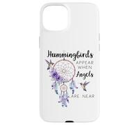 Hummingbirds Appear When Angels Are Near Hummingbird Purple Carcasa para iPhone 15 Plus