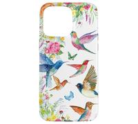 Hummingbirds Within Florals and Butterflies Bird Lover Carcasa para iPhone 15 Pro MAX