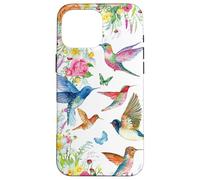 Hummingbirds Within Florals and Butterflies Bird Lover Carcasa para iPhone 16 Pro MAX