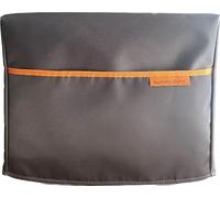 HumminGuru Premium Cubierta Antipolvo con Bolsillo Frontal para Limpiador ultrasónico de Discos de Vinilo - Almacena adaptadores de Discos de 7"/10", Kit de Repuesto.