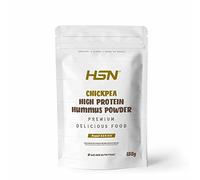 Hummus en Polvo de HSN | Hummus de Garbanzo 150 g = 5 Tomas por Envase de Hummus Proteico con Proteína de Garbanzo (ALTO en proteínas) | No necesita Refrigeración | No-GMO, Vegano, Sin Gluten