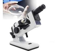 HUMNZR Medidor De Lentes óPtico PortáTil Profesional - LensóMetro Manual, Focimetro, MáQuina De OptometríA De Lentes con Rueda De Grados Ajustable Y Rueda De Eje De Astigmatismo, MedicióN De 0-25°