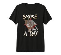 Humo Un Pack Un Día Coyote Caza Chacal Lobo Camiseta Premium