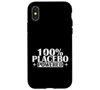 Humor 100% impulsado por placebo Carcasa para iPhone X/XS