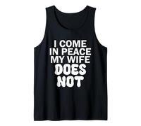 Humor Adulto Esposa Divertido Marido Matrimonio Cita Camiseta sin Mangas