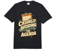 Humor Agenda evitada Frase Divertida Retro Comfort Colors Adult Heavyweight T-Shirt