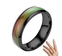 Humor - Anillo Humor para Mujeres y niñas | Pareja 1 Uds. Anillos Que cambian Color Estado ánimo emoción