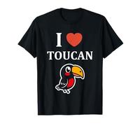 Humor animals toucan toco simple bird i love toucan Camiseta
